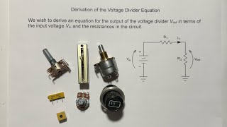 Topic 8 Derivation of the Voltage Divider Equation [upl. by Kellda97]