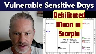 Debilitated Moon in Scorpio this Week  Feeling Vulnerable Sensitive but Devotion is Possible [upl. by Erehc]