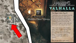 quotHidden Ones Glovesquot Location Guide  Codex 4  Assassins Creed Valhalla [upl. by Helbona755]