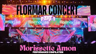 Morissette Amon at Flormar Concert 2023  Performance Compilations PART 1  10312023 [upl. by Ayt]