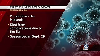 Department of Health confirm first flu death of the season in South Carolina [upl. by Felix130]