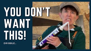 How To Use A Sealant GunCaulking Gun  DIY For Beginners [upl. by Zandra]