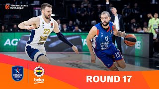 EfesFenerbahce  Round 17 Highlights  202324 Turkish Airlines EuroLeague [upl. by Oiciruam]