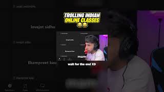 Trolling Indian Zoom Classes😂  shorts YoutubeShorts [upl. by Rolyt644]