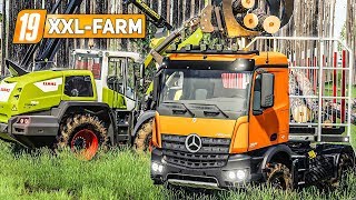 LS19 XXL Farm 100 FORST Extrem  über 1000 BÄUME FÄLLEN  LANDWIRTSCHAFTS SIMULATOR 19 [upl. by Irena]