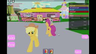 Scootaloo Still Cant Fly MLP Roblox Gameplay Part 1 [upl. by Eugine]