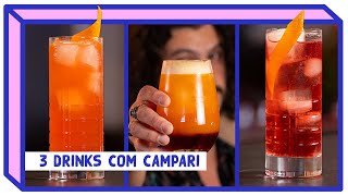 3 DRINKS COM CAMPARI  Drinks  Mohamad Hindi [upl. by Elleraj]