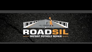 ROADSIL  Twocomponent epoxy filler for instant repair of potholes amp cracks bridging [upl. by Hollingsworth]