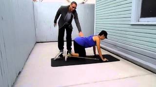 Glute Kickback with resistance band [upl. by Jesse]