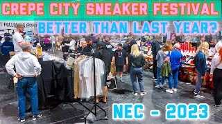 Crepe City Birmingham 2023  Better than last year sneakers crepecity birmingham sneakerhead [upl. by Norita]