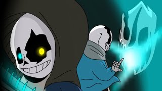 AxeTale Sans VS Last Breath Sans Animation [upl. by Nosae]