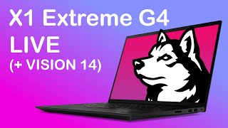 ThinkPad X1 Extreme Gen 4  Live Testing  SCHENKER VISION 14 [upl. by Sinegra865]