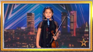 Youlan toca el violín y se lleva un Pase de Oro  Audiciones 3  Got Talent España 2019 [upl. by Artim]