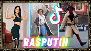 Rasputin 7quot Version Boney Mquot TikTok Dance Compilation esedzademd [upl. by Baten]