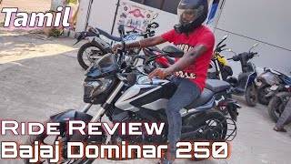 2024 Dominar 250 Ride Review in Tamil [upl. by Cut]