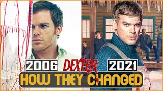 DEXTER 2006 Cast Then and Now 2021 How They Changed [upl. by Cirdek]