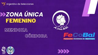 Mendoza vs Córdoba  Torneo Argentino Junior 2024  Femenino [upl. by Fowkes]