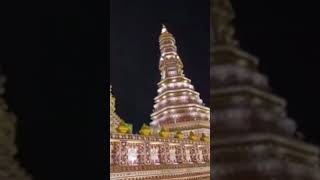 Nandini nandini vishwa vinodini  song 💞💞Arun temple Bangkok Durga Puja pandal 🥰🥰🥰🥰 [upl. by Tongue513]