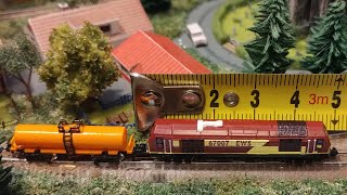 One of the Smallest Model Train Layouts  Micro Model Railroad in T Gauge by Richard Kříž [upl. by Munniks]