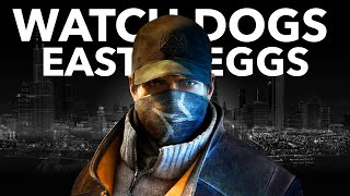 WATCH DOGS  20 EASTER EGGS SECRETS amp REFERENCES [upl. by Nylesoy]