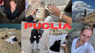 5 DAYS IN PUGLIA VLOG  good food beach days friends amp fun [upl. by Annayk]