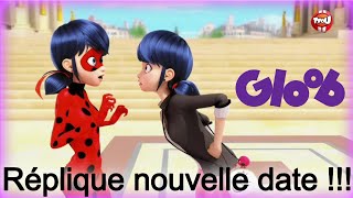 RÉPLIQUE SORTIRA PLUS TÔT  Le retour de Gloob AFFICHE DU FINAL DE LA SAISON 4  Miraculous news [upl. by Bowler]