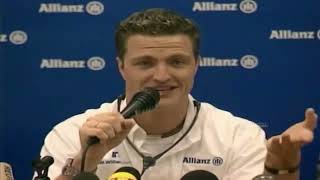 2003 July 15  Ralf Schumacher Williams promotional trip  Moscow [upl. by Eimerej]