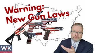 New Year Means New Gun Laws in Several States [upl. by Noyek724]