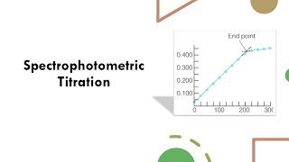 Spectrophotometric titration [upl. by Aivan]