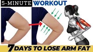 LOSE ARM FAT IN 7 DAYS – TONE FLABBY amp SAGGING ARMS IN 1 WEEK [upl. by Imoan]