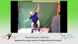 20241119 Seated Exercise with Tom sponsored by the Multiple Sclerosis Foundation [upl. by Salohcin]