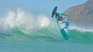 Cape Town Windsurfing 2023  David Jeschke on fire [upl. by Nuahsad]