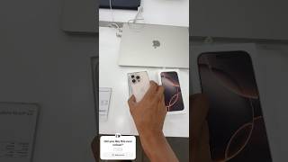 iPhone 16 pro 256gb 16000  ICICI credit card 24 month no cost Emi  16 pro desert titanium [upl. by Seaden]