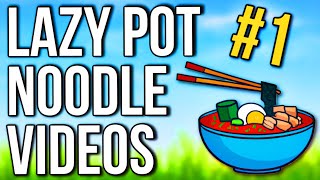 Lazy Pot Noodle Dorm Room Cooking ASMR Videos 1 [upl. by Llehcam874]