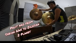 Sabian AAX to Zildjian Z planet Set cymbals [upl. by Gun747]