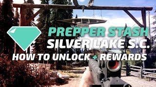 POOPER SCOOPER SILVER LAKE SUMMER CAMP PREPPER STASH  FAR CRY 5 [upl. by Rebane440]