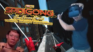 SPIDIGONG  VR  SPIDERMAN FAR FROM HOME VR EXPERIENCE [upl. by Leumas]