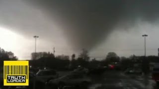 Deadly tornado in Adairsville Georgia leaves trail of destruction  Truthloader [upl. by Notseh913]