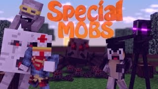 More Mobs Mod Minecraft Special Mobs Mod Showcase  100 Mob Variations [upl. by Eidualc]