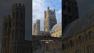 Ely Cathedral day trip throwback travelwithme inspiration cathedral [upl. by Korie]