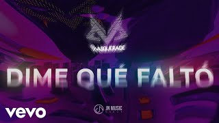 DJ Masquerade Zacarias Ferreira  Dime Que Falto Video Oficial [upl. by Lraed]