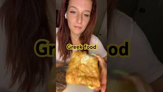 Bougatsa desert mukbang mukbang hungrymukbangers foodies eating greekfood [upl. by Elitnahc475]