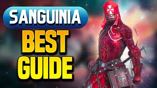 SANGUINIA is BETTER Than I Thought Build amp Guide [upl. by Bartolemo]