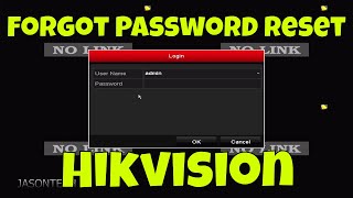 How To Reset Your PASSWORD on Hikvision NVR DVR Recorder [upl. by Selinda926]