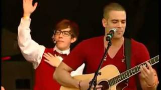 Mark Salling  Sweet Caroline at White House [upl. by Alcus]