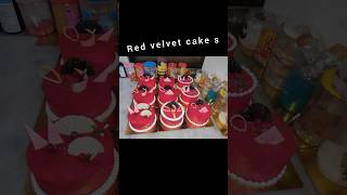 🍒Red velvet cake 🍒NKCAKEMASTER1 cakedecoration birthdaycakedecoratingideas viralshort [upl. by Gonick]