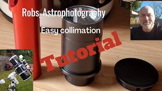 Collimation Fast Newtonian telescope [upl. by Aihsemaj]