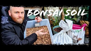 What goes into my Bonsai Soil mix [upl. by Kemeny699]