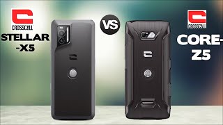 Crosscall STELLAR X5 Vs Crosscall CORE Z5 [upl. by Theresita]