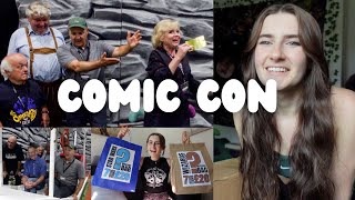 I went to ComicCon Manchester FT WILLY WONKA CAST REUNION [upl. by Colier906]